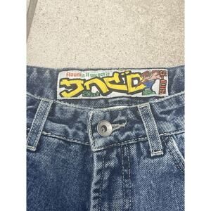 Vintage 90s JNCO JEAN Girlie Stuff Flared Women 3 Juniors Flaunt Made IN USA